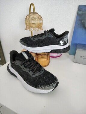 Under Armour HOVR Turbulence 2 Running Shoes Jet Gray/Jet Gray/Metallic Silver